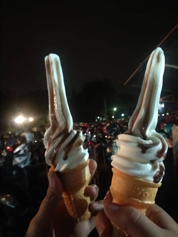 ice cream pasar malam kodam
