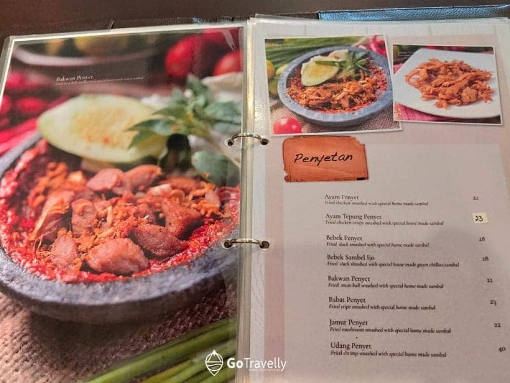 menu makanan Warung Leko Surabaya