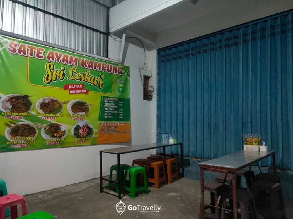 Sate Ayam Kampung Sri Lestari Blitar