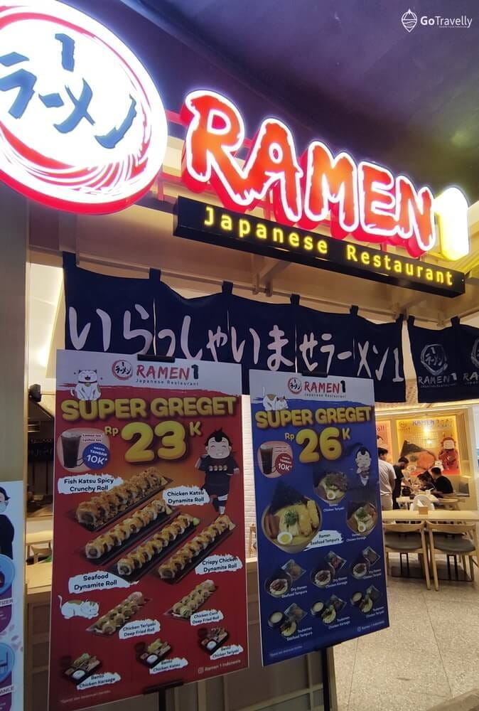 Cobain Makanan Jepang di Ramen 1, Ramennya Bikin Nagih