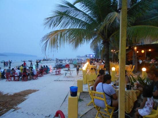 yellow beach cafe