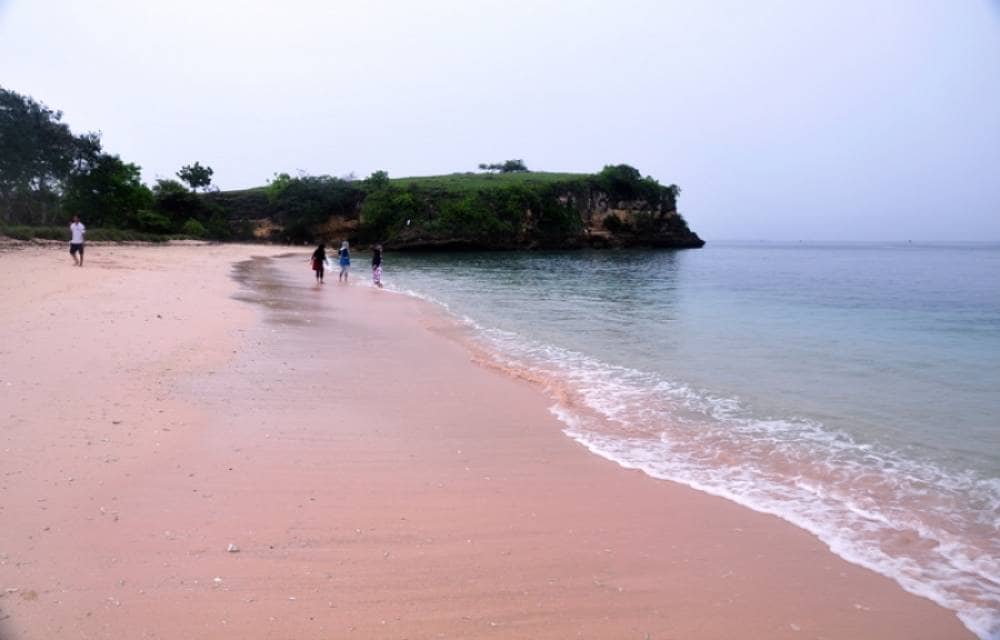 Pantai Pink Si cantik dari Lombok