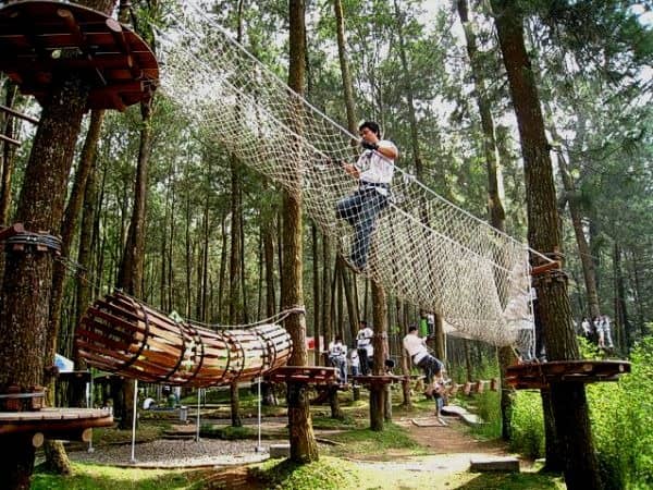 kopeng treetop adventure park