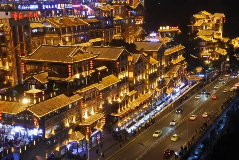 wisata chongqing china