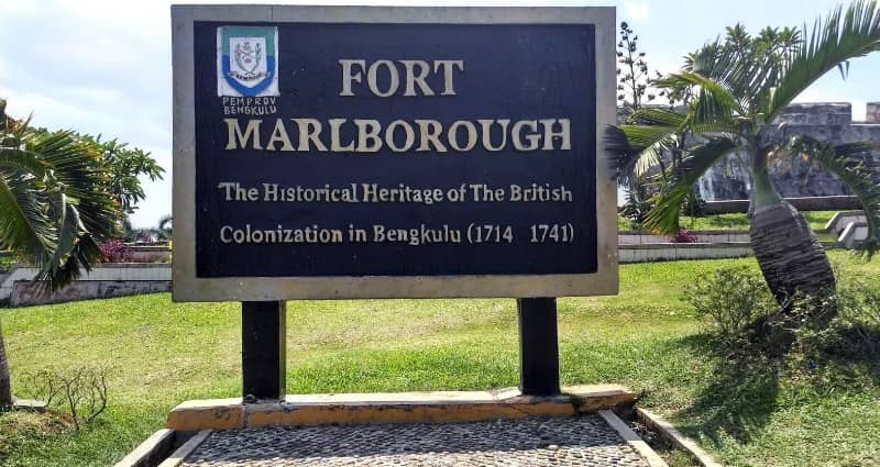 fort marlborough bengkulu