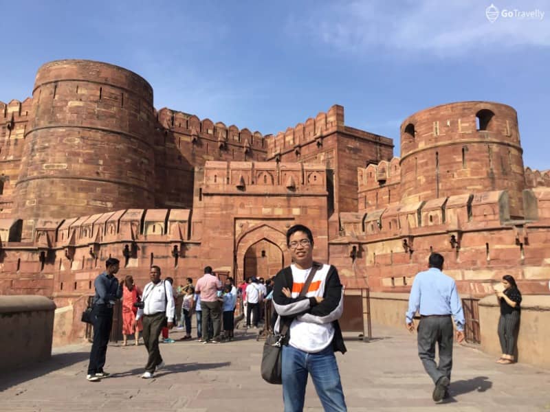 agra fort india