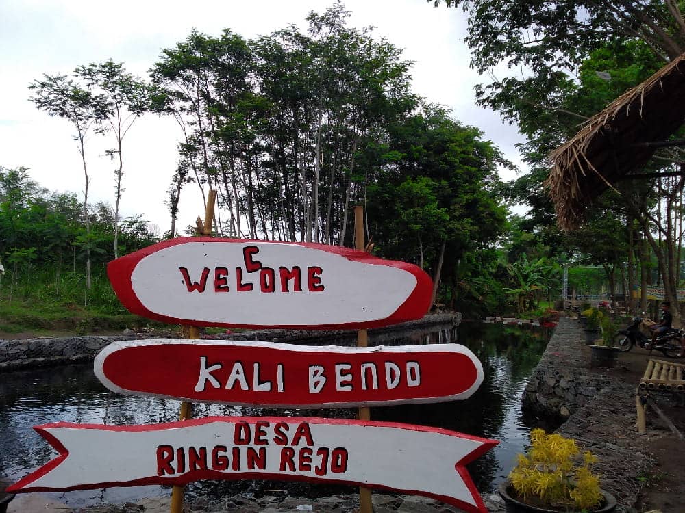 wisata kali bendo, wisata air rintisan Ringinrejo, Kediri