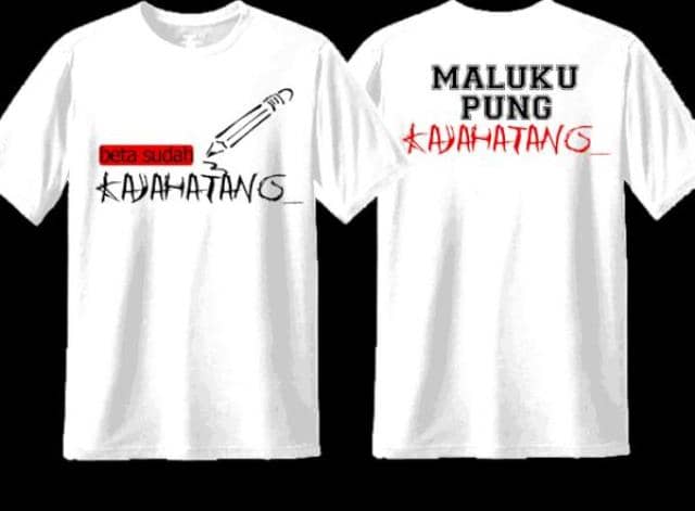 Kaos Balugu Produksi Maluku