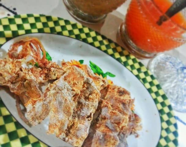 Sotong Pangkong makanan khas pontianak