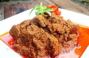 Rendang Daging Basah