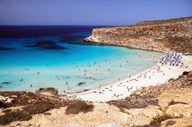 Rabbit Beach Lampedusa