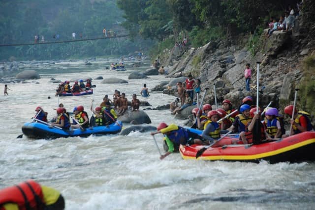 River rafting Ciberang