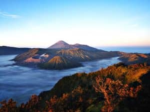 Kawasan Gunung Bromo Dari Bukit Penanjakan