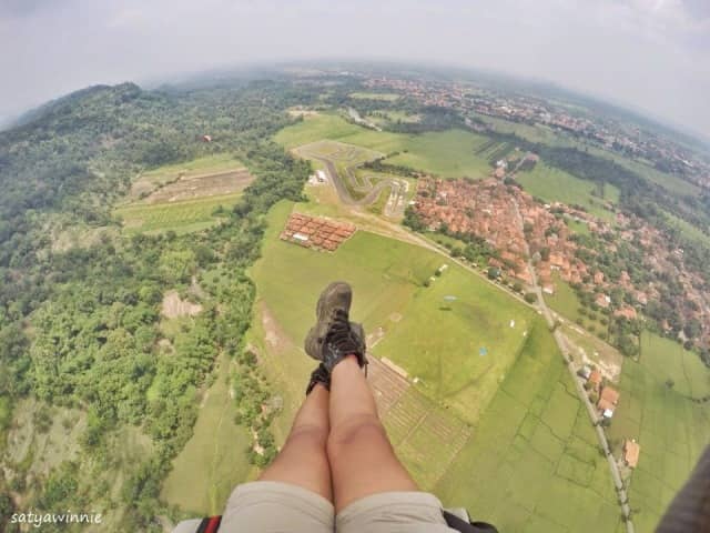 Wisata Paralayang Gunung Panten