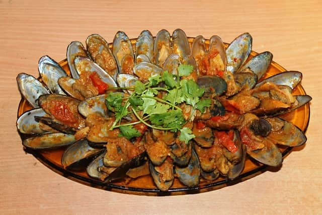 Seafood kerang hijau