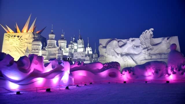 Ice & Snow Sculptures Festival