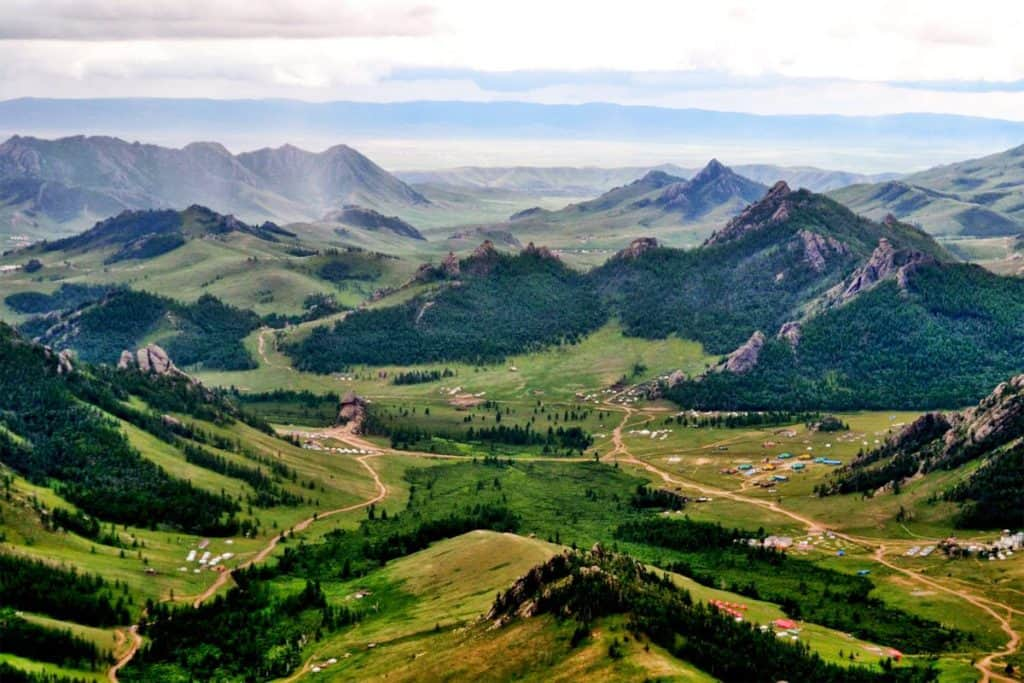 obyek wisata di mongolia