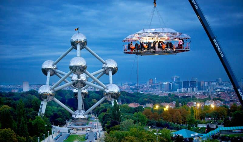 Dinner in The Sky DI Belgia