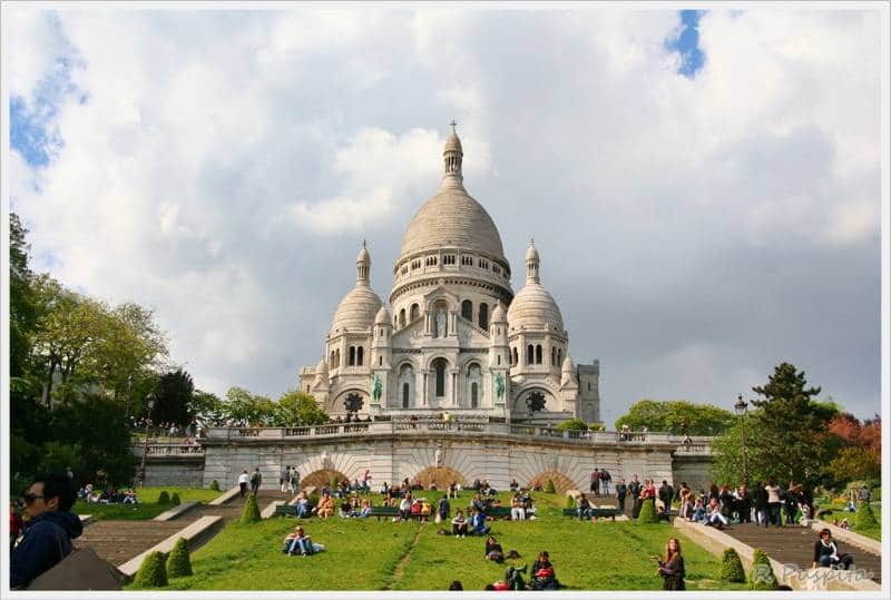 Gereja Basilica Of The Sacred Heart Of Paris