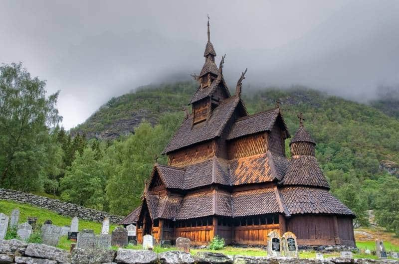  Gereja Borgund Stave Church