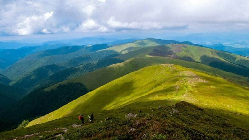 Borzhava Mountain Range