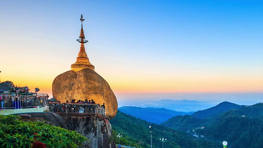 Golden Rock Pagoda