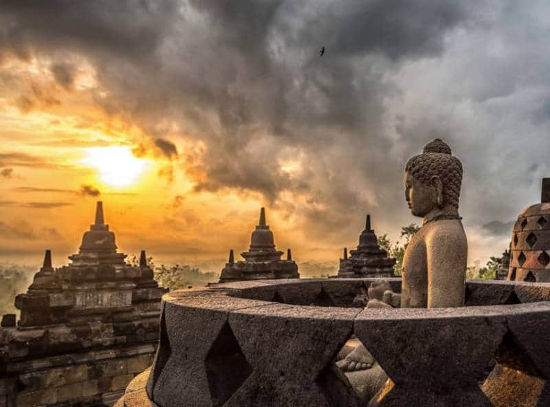 Candi Borobudur di Jawa Tengah