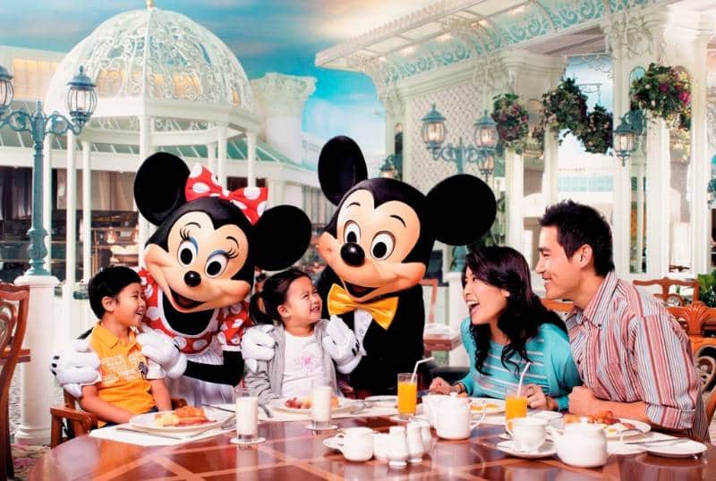 Hongkong Disney Land Restaurant