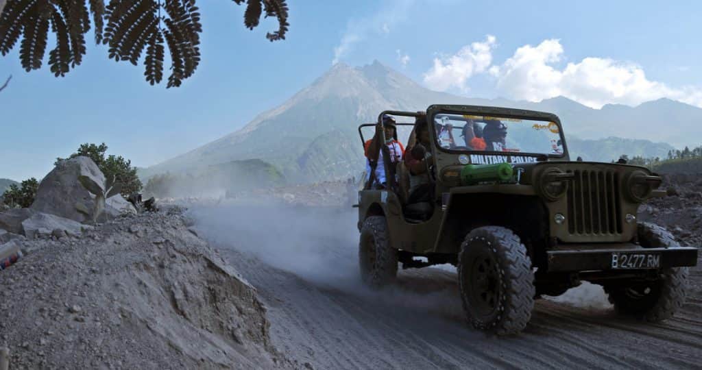 wisata offroad Gunung Merapi