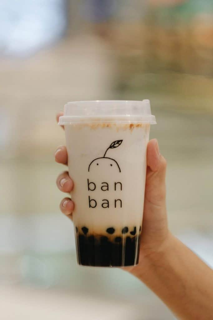 ban ban cheese tea