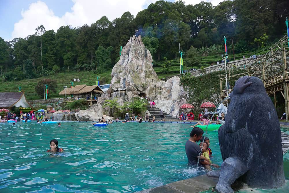 ciwidey valley hot spring water and resort