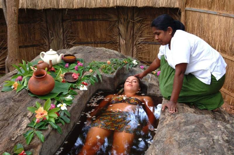 ayurvedic bath