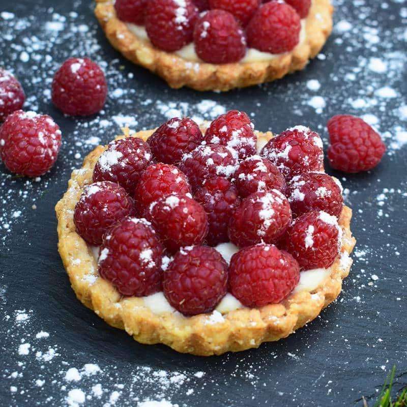 . La Tartelette Aux Framboises