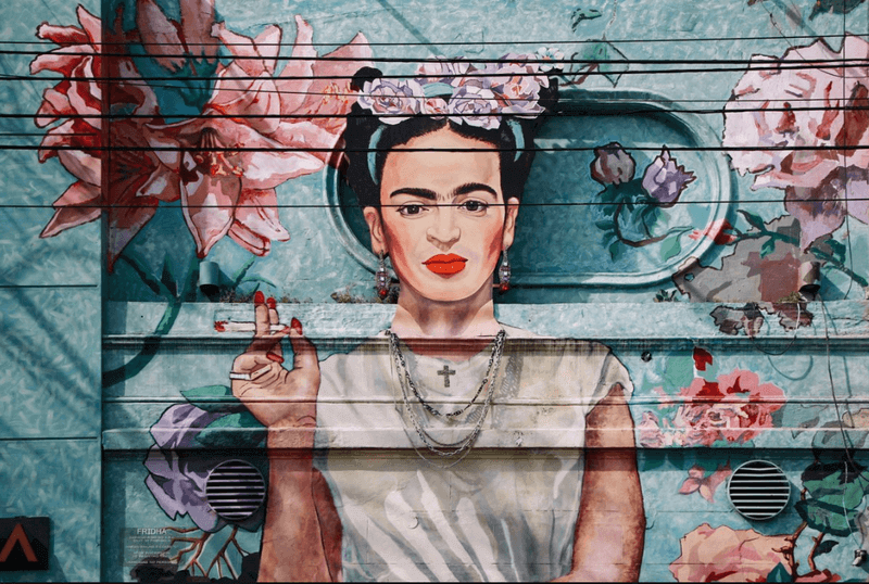 Frida Kahlo Mural 
