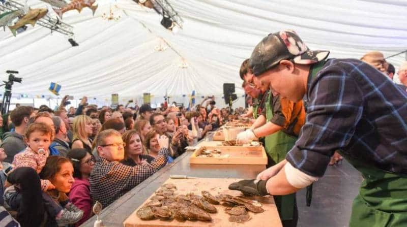galway internasional oyster and Food festival di Eropa