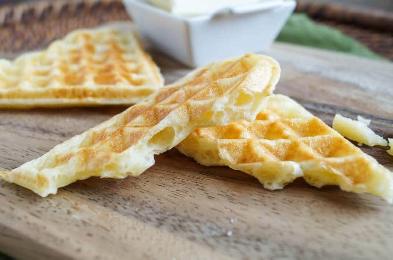 waffle pão de queijo