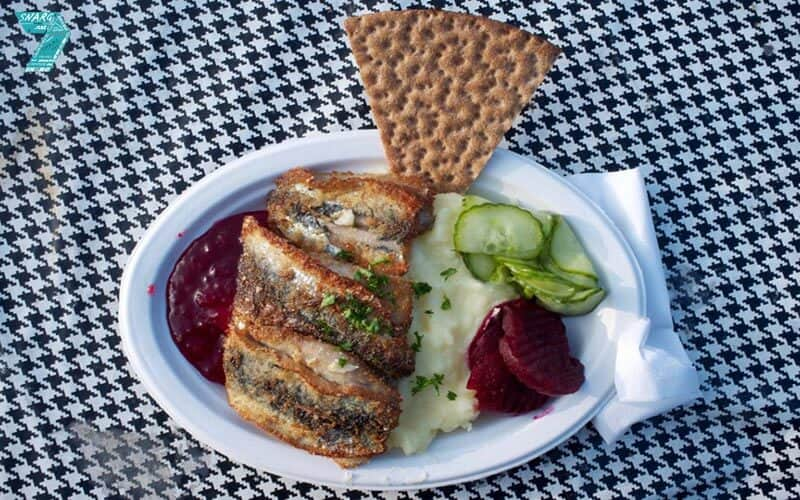 Fried Herring Sandwich