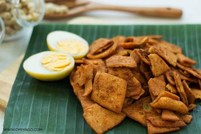 rendang telur kering