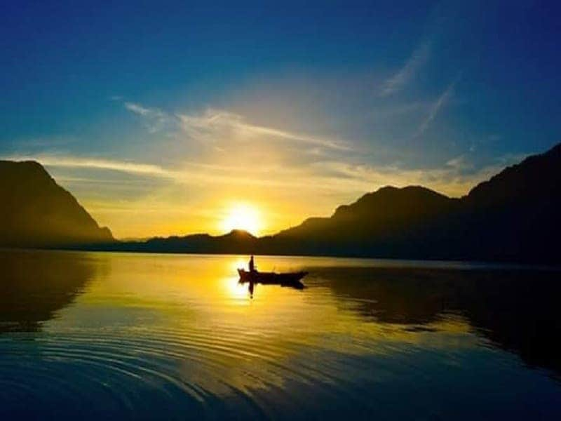 danau gunung tujuh