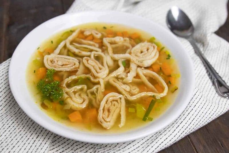 Pfannkuchen Suppe