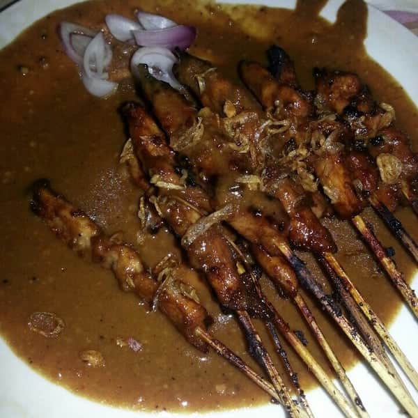 Sate  enak di Malang