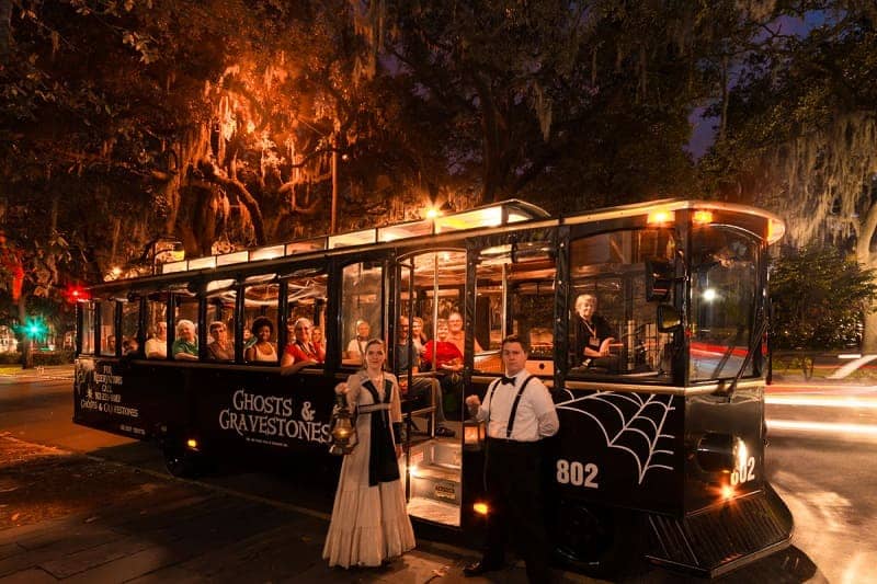 Ghosts and Gravestones Trolley Tour