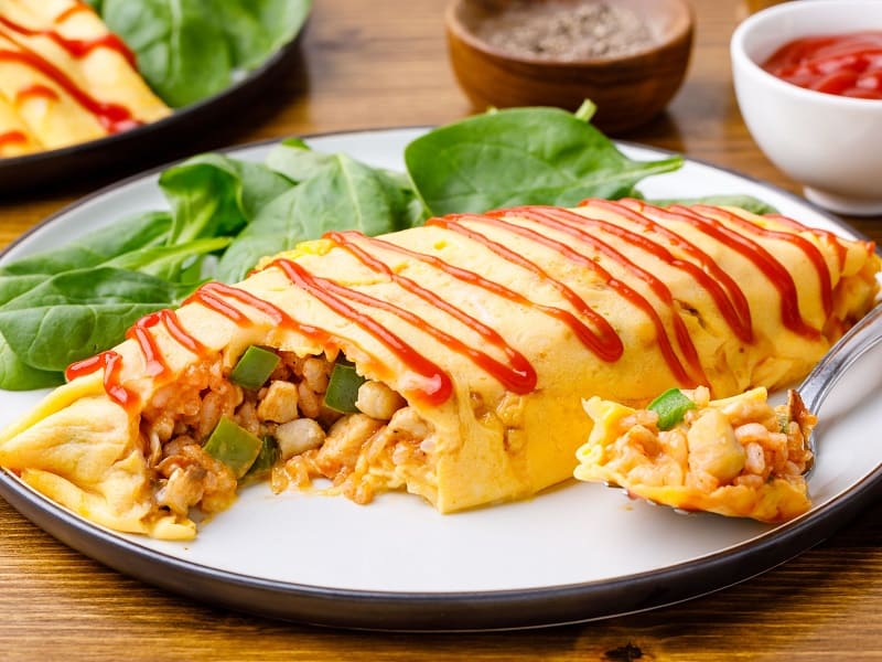 Omurice Jepang