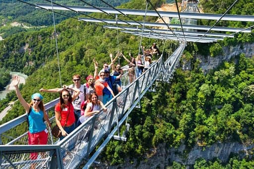 skybridge skypark aj hackett sochi