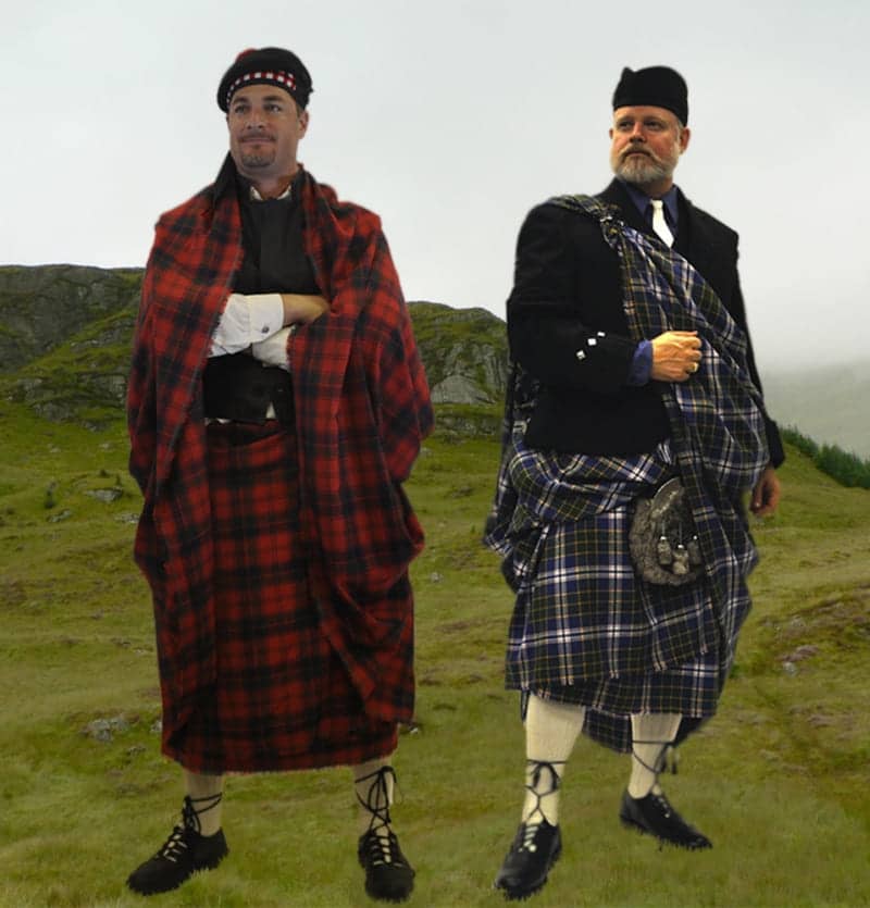 Kilt Skotlandia