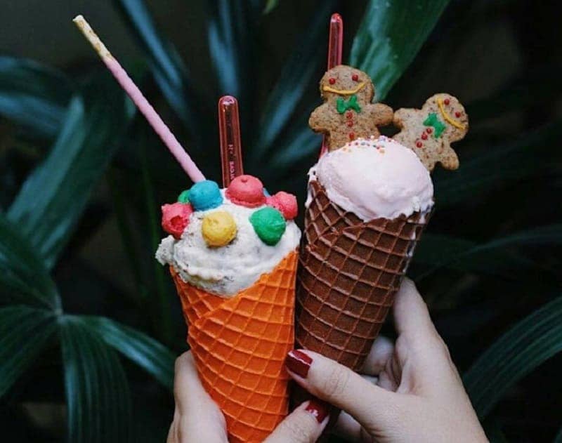 es krim dan gelato  enak di Surabaya