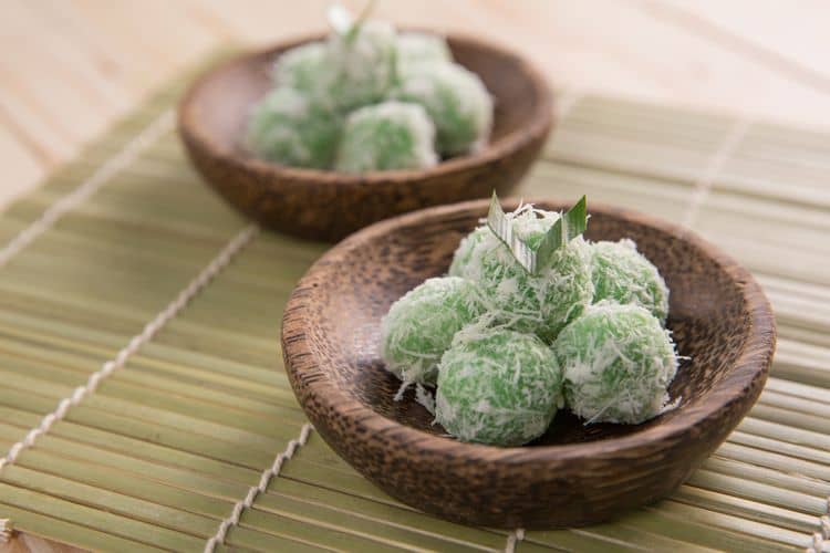 Klepon Kue tradisional Indonesia