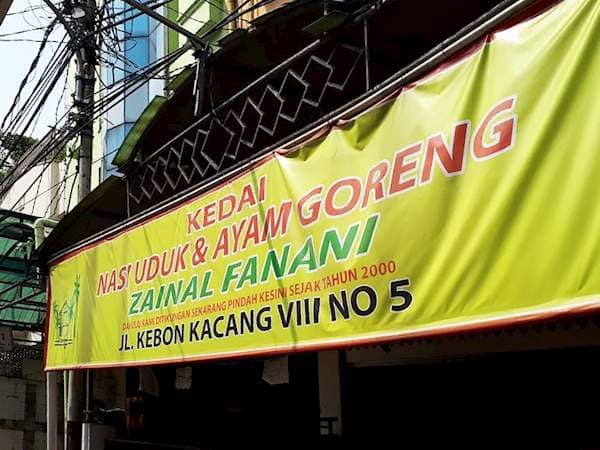 Nasi uduk enak di Tangerang 