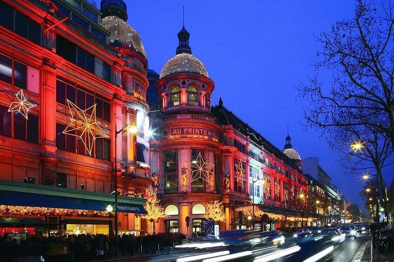 Paris Department Store District – Boulevard Haussmann