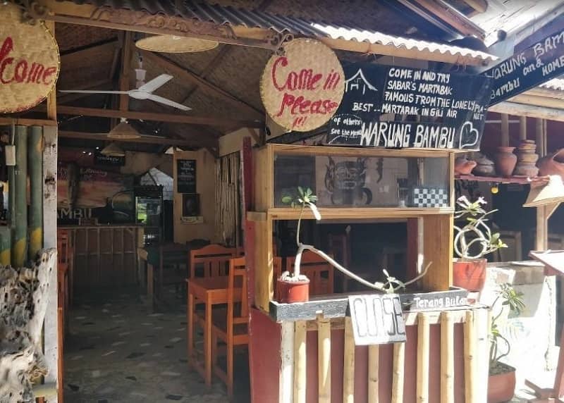 Makanan Murah di Gili Trawangan